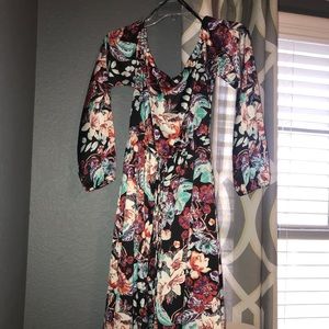 Colorful Floral Dress